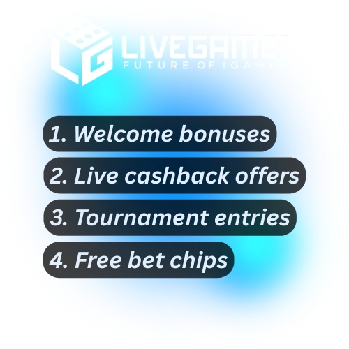 livegames bonuses and promotions