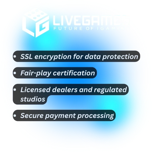 livegames is it safe to play at software live casinos