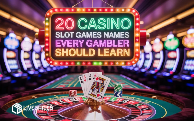 casino slot games names